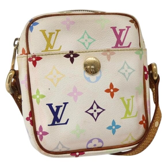 LOUIS VUITTON Monogram Multicolor Lift Shoulder Bag White M40055 LV Auth 143960 - Picture 2 of 16